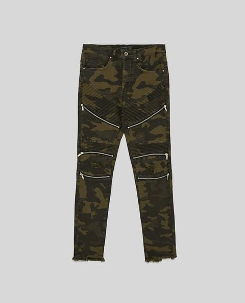 Jeans Camouflage Skinny