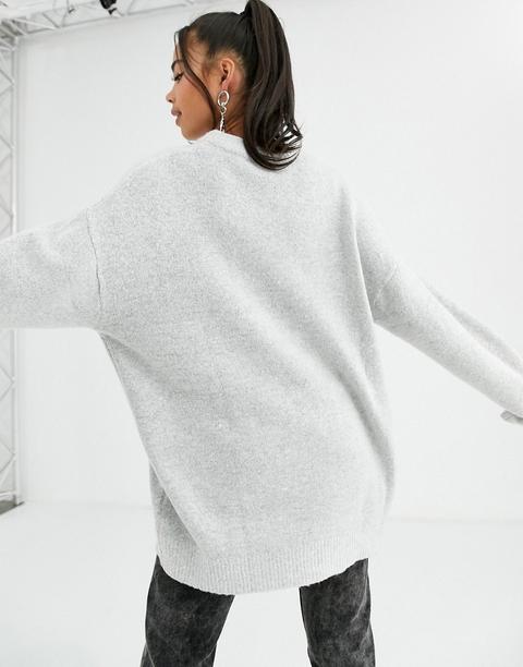 oversized crew neck jumper