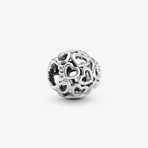 Pandora Charm Abre Tu Corazón En Plata De Ley