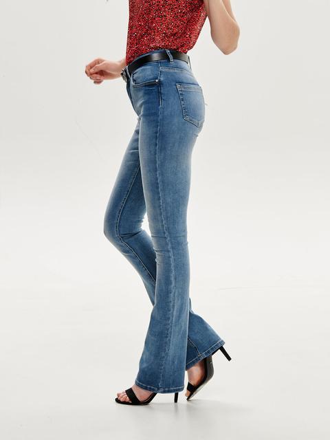 onlblush mid flared jeans