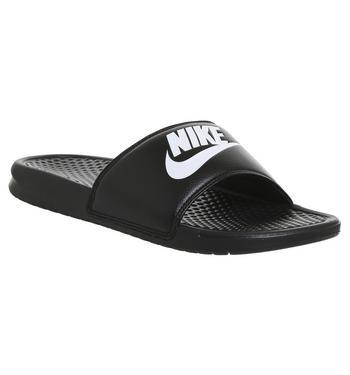 nike benassi slide black