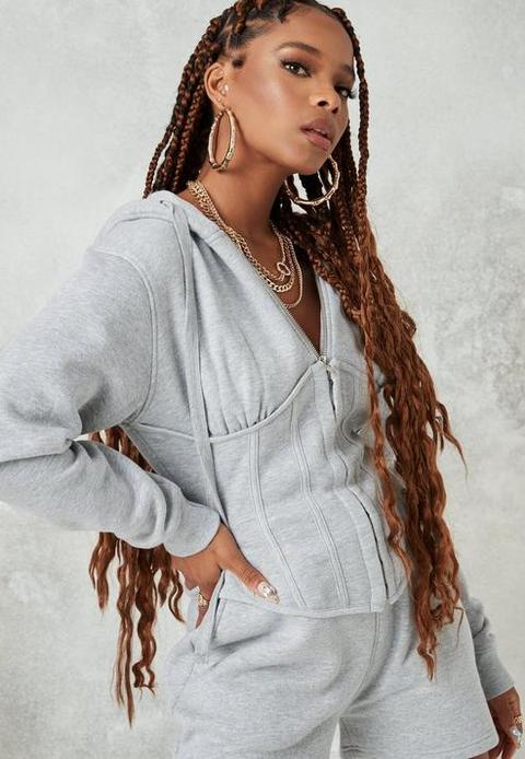 Missguided 2025 corset hoodie