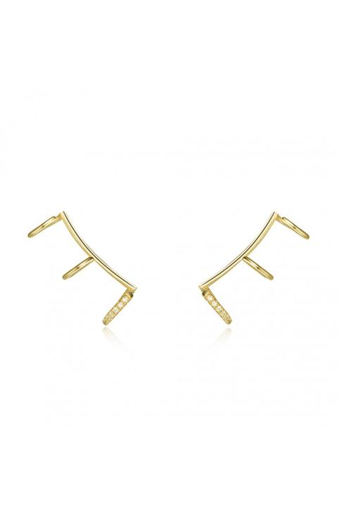 Pendientes Ear Cuff Scarlett Gold