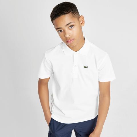 Lacoste Sport Polo Shirt Junior - White 