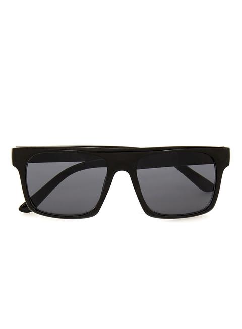 Black Flat Top Sunglasses