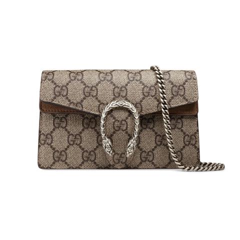 Dionysus Super-mini-tasche Aus Gg Supreme