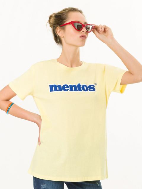 T-shirt Mentos® Giallo Chiaro