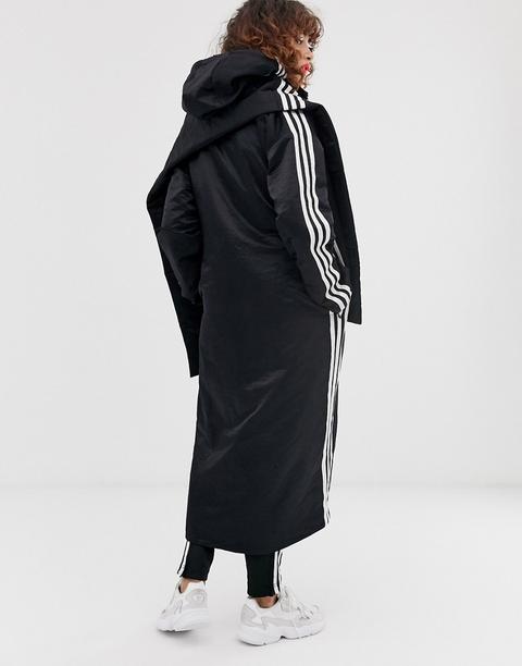 Adidas Originals Padded Scarf Jacket In 