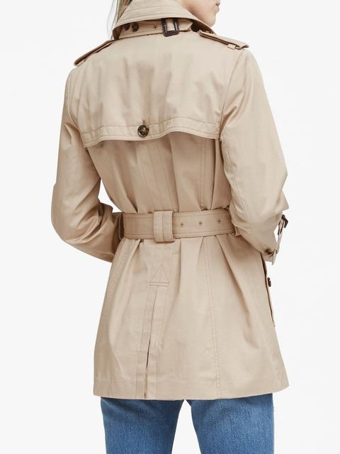 Banana republic clearance short trench coat