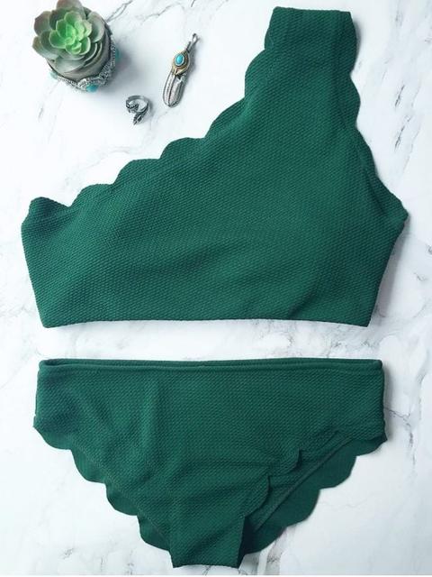 Traje De Baño De Un Hombro