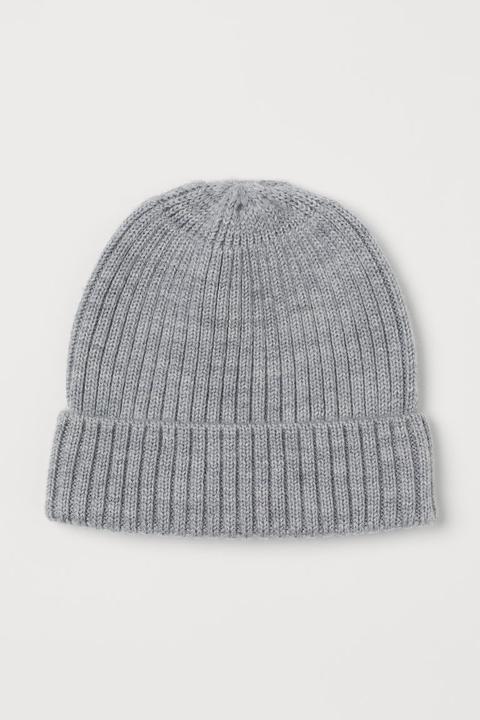 Gorro De Lana - Gris