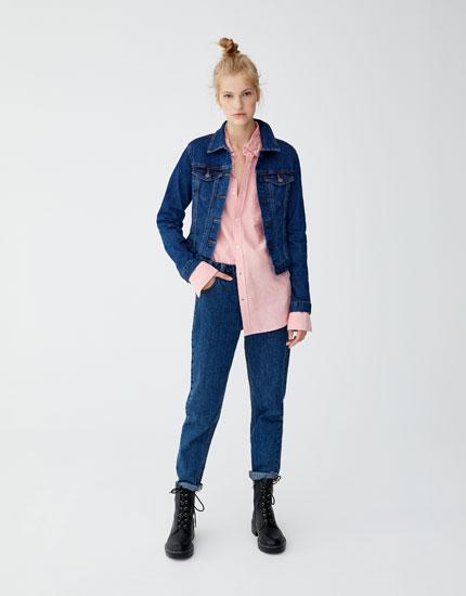 Cazadora Denim Ajustada