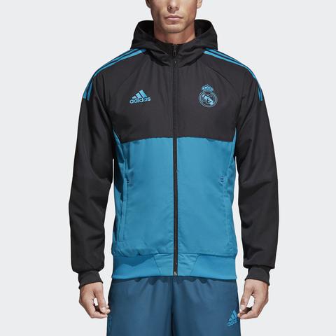 Chaqueta Con Capucha Presentación Real Madrid Ucl