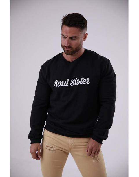 Sudadera Soulblack Cursive