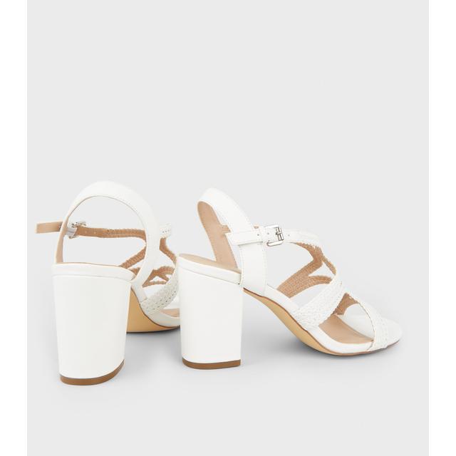 new look woven sandals