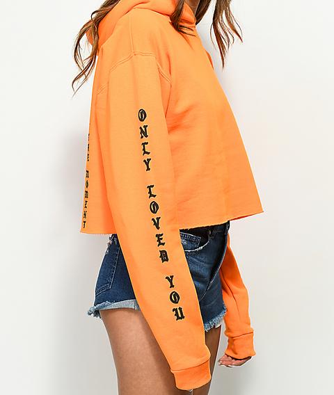 orange hoodie zumiez