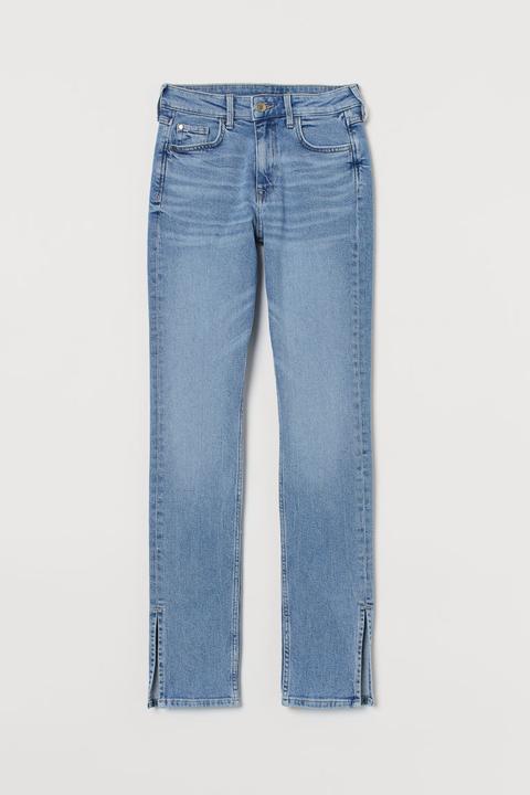 Skinny High Jeans - Azul