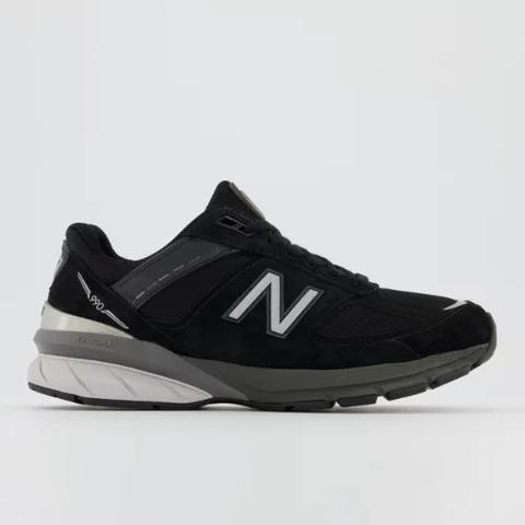 New Balance Made In Us 990v5 - Black/silver - Mujeres Eu 39, Black/silver