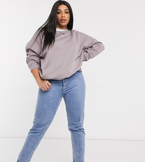 Sudadera Extragrande Gris De Missguided Plus