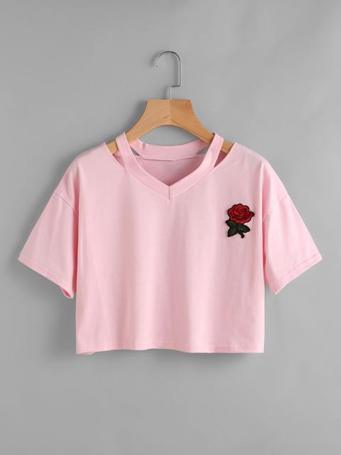 Cut Tee Di Applique Cut