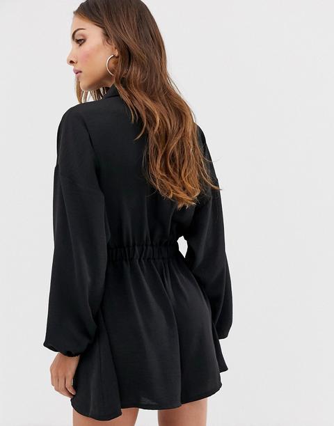 black boiler playsuit