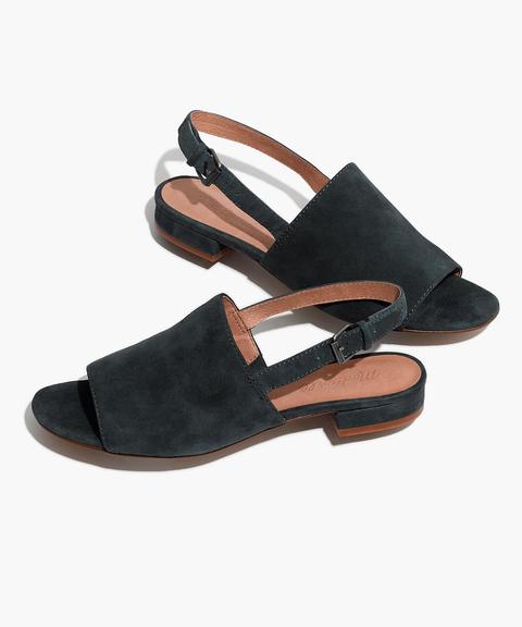 the noelle slingback sandal in leather