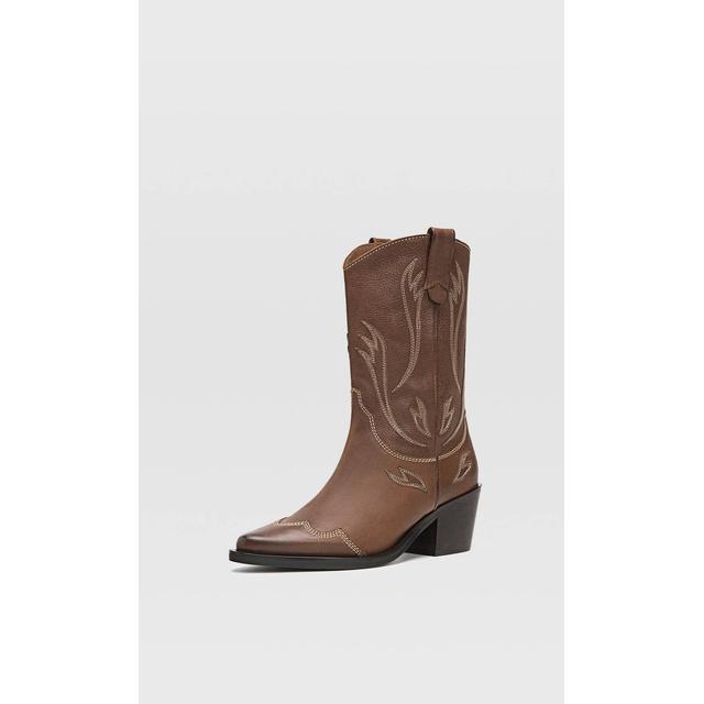 botas cowboy stradivarius