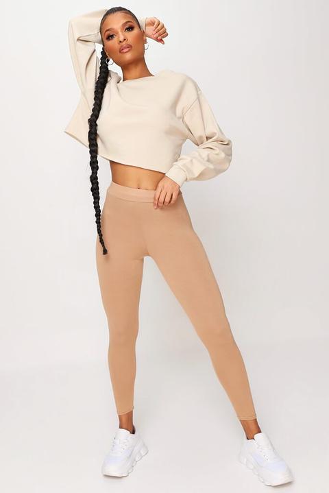 Camel High Waisted Leggings