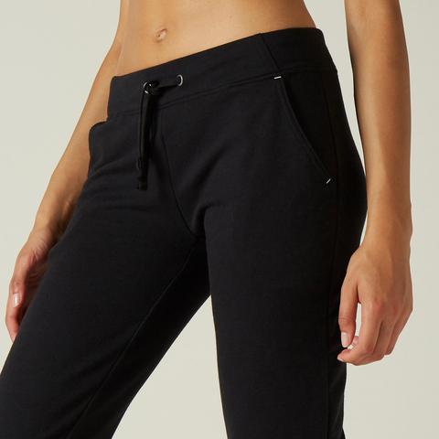 Pantal n Chandal Jogger Corte Recto Fitness Domyos Mujer de