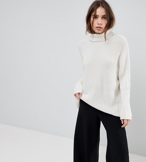 fluffy cream sweater