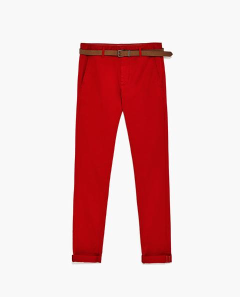 Pantaloni Chino Basic