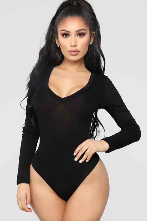 Voted Most Popular Bodysuit - Black