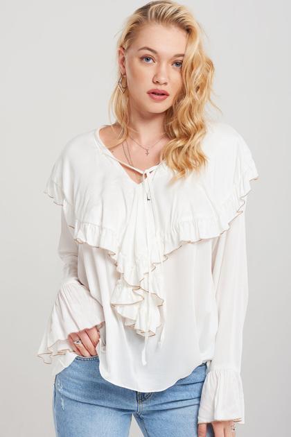 Jessica Ruffled Blouse