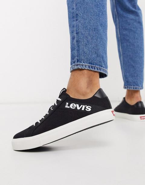 Zapatillas Negras Con Logo Woodward De Levi's-negro