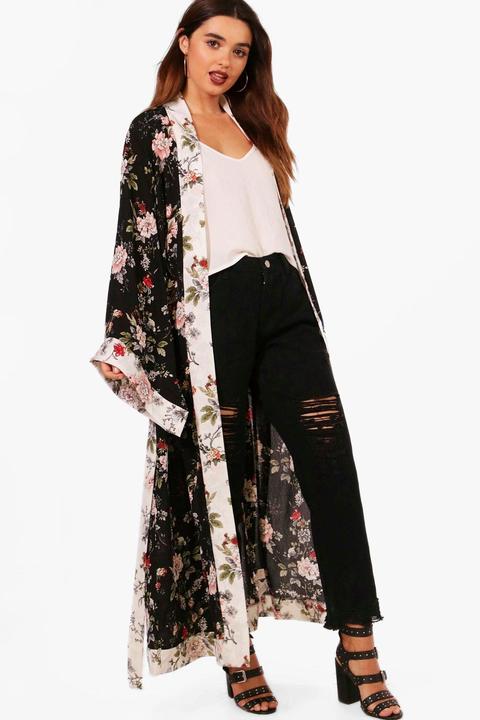 Petite Chelsea Belted Premium Kimono Jacket