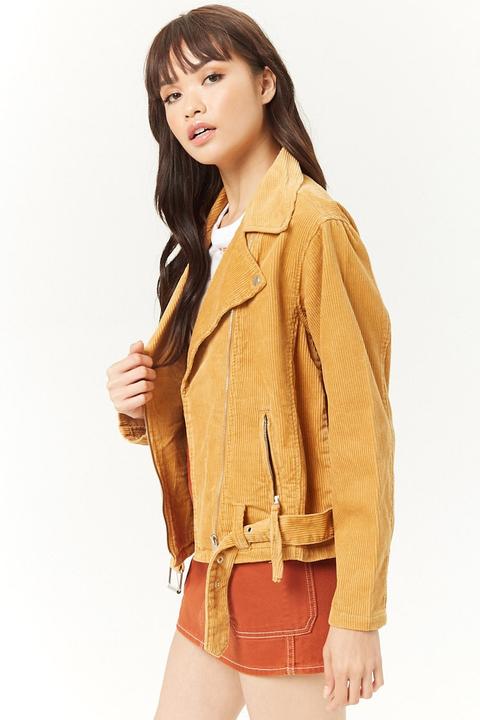 corduroy motorcycle jacket