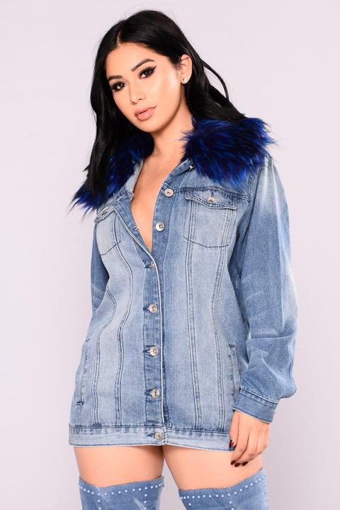 Alessandra Oversized Denim Jacket 