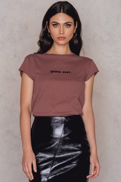 Na-kd Trend Game Over Tee - Red