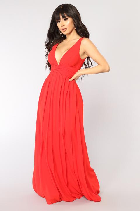 Grandiose Dress - Red