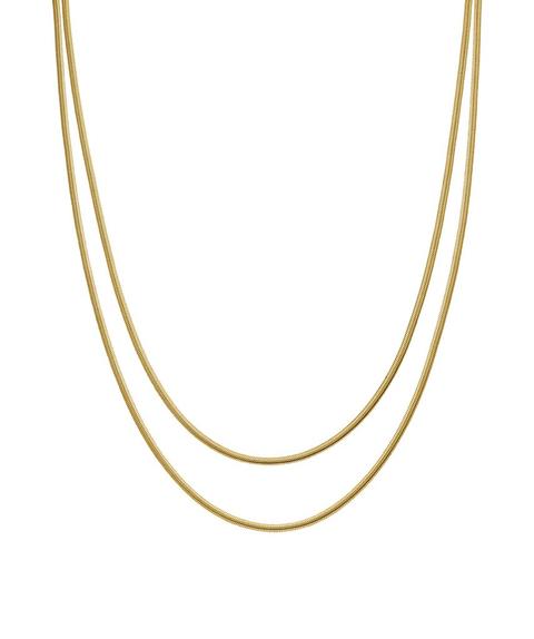 Sleek Multi-layer Necklace Gold