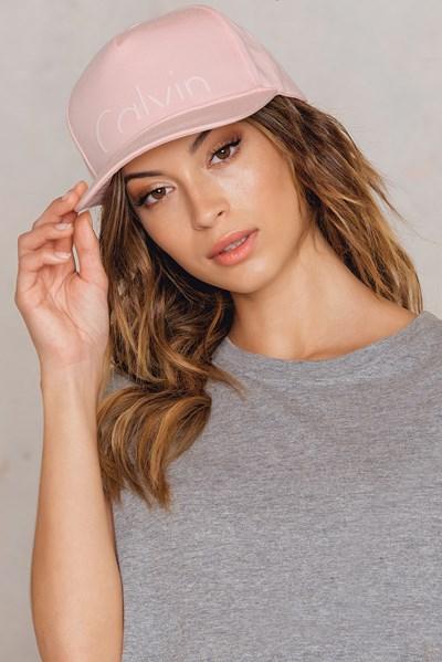 Calvin Klein Re-issue Cotton Cap - Pink