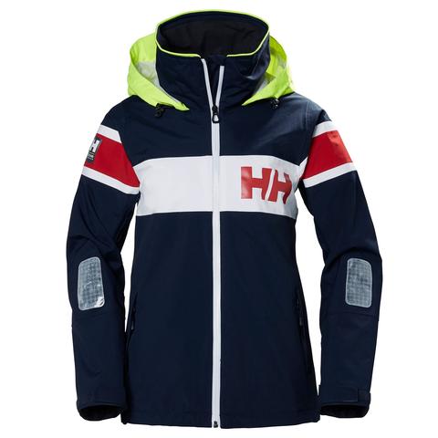 Helly Hansen W Salt Flag Jacket Chaqueta Nautica Mujer Azul Marino