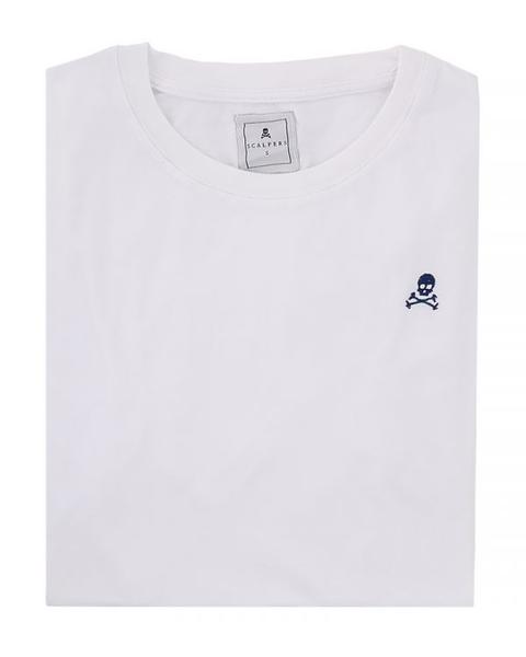 Basic Skull Tee White