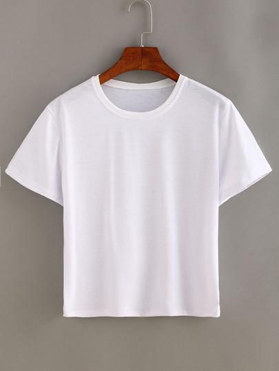 Camiseta Manga Corta Blanco