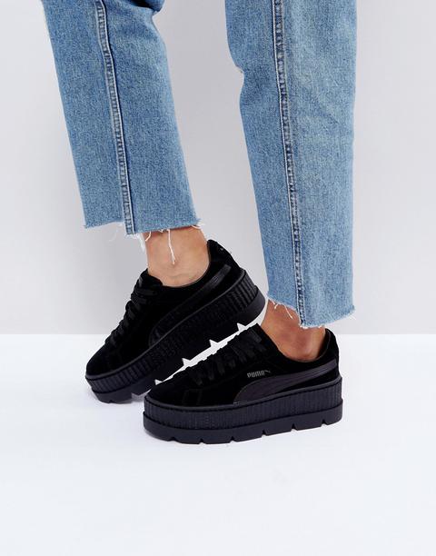 Puma X Fenty - Creepers Nero Scamosciato - Nero