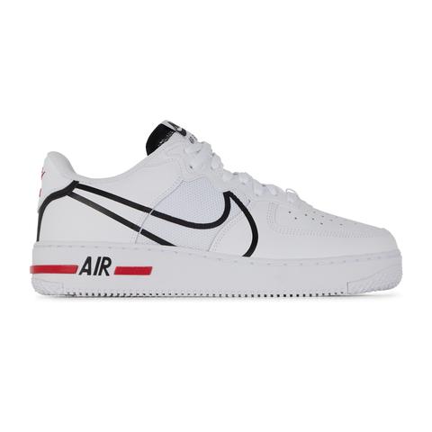 Air Force 1 Low React Blanc/noir