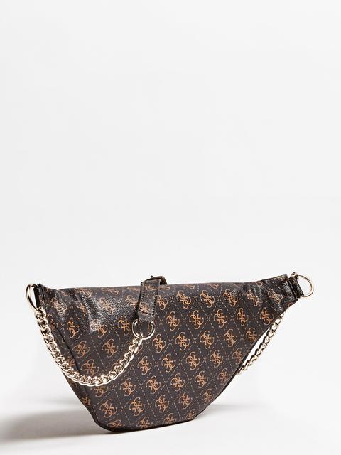 Leeza logo print 2025 belt bag