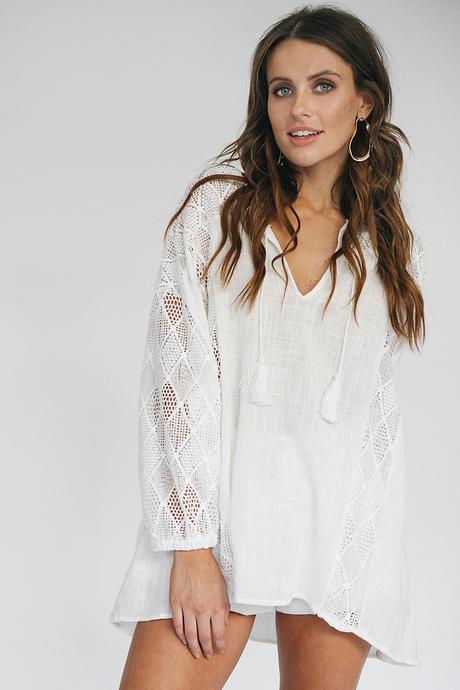 Rising Sun Smock Top