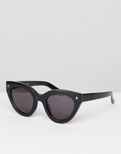 Gafas De Sol Estilo Ojos De Gato En Negro Neko De Monokel Eyewear