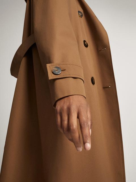 Gabardina Cuello Mouton